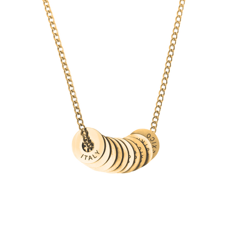 Twisted Gold Necklace