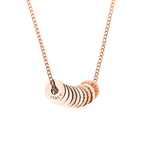 Twisted Rose Gold Necklace