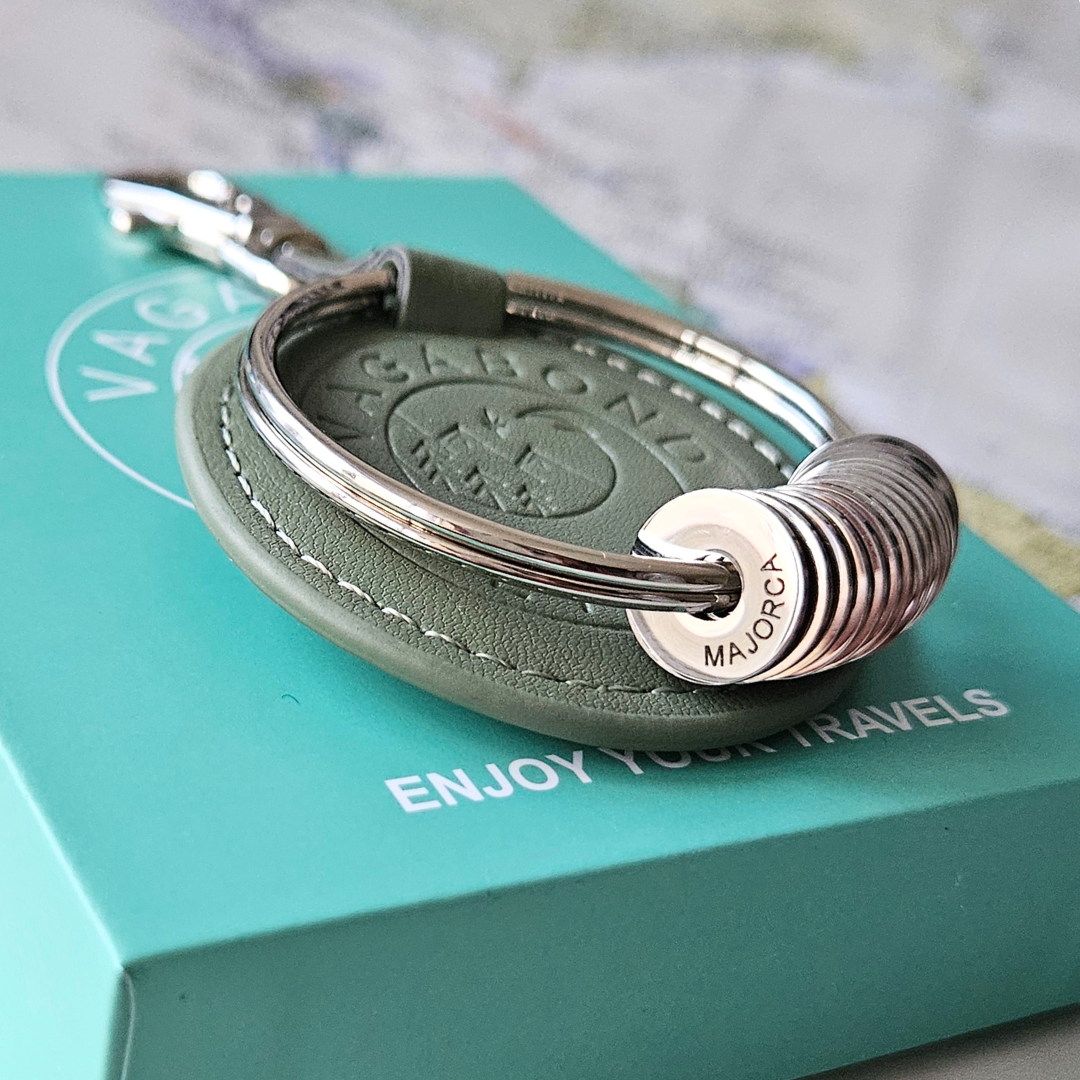 NEW - Sage Green Vegan Keychain