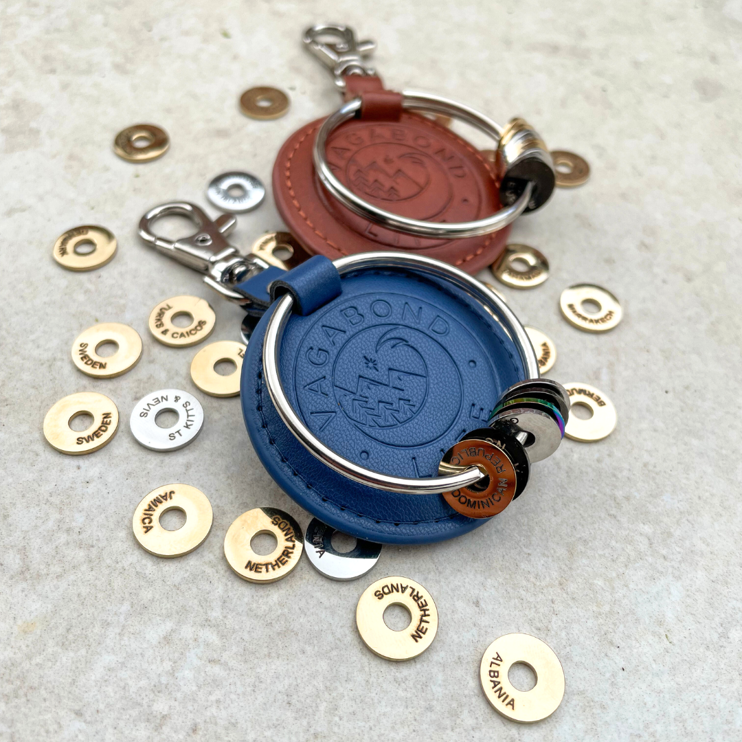 NEW - Ocean Blue Vegan Keychain