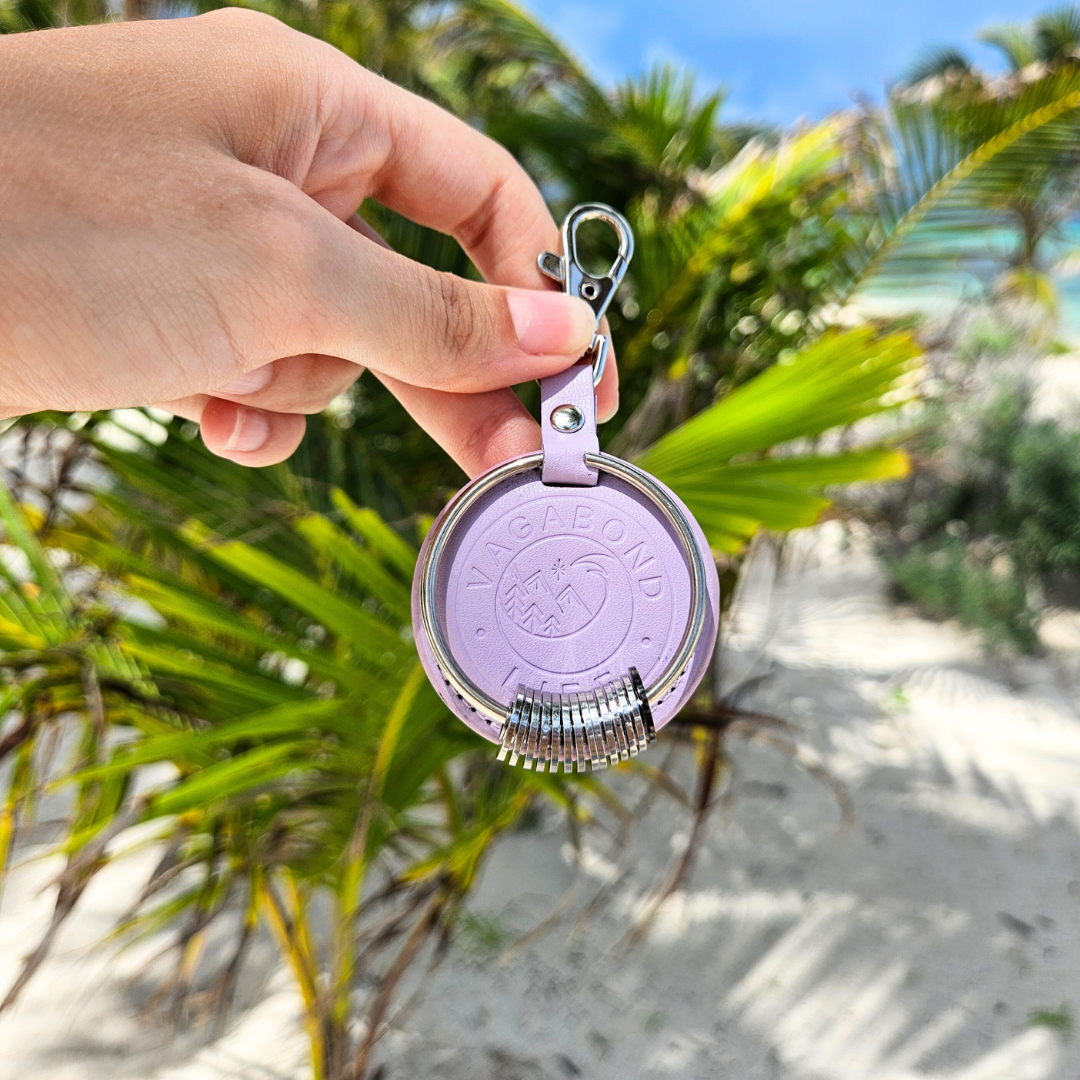 NEW - Purple Vegan Keychain