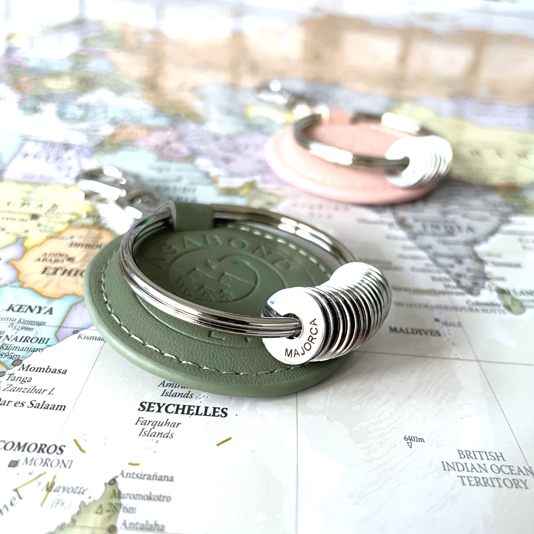 NEW - Sage Green Vegan Keychain