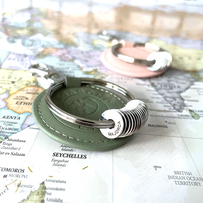 NEW - Sage Green Vegan Keychain