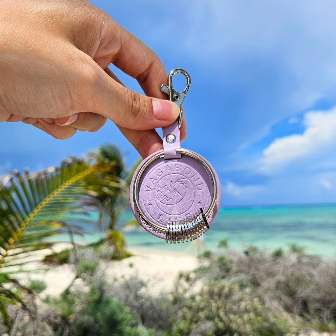 NEW - Purple Vegan Keychain