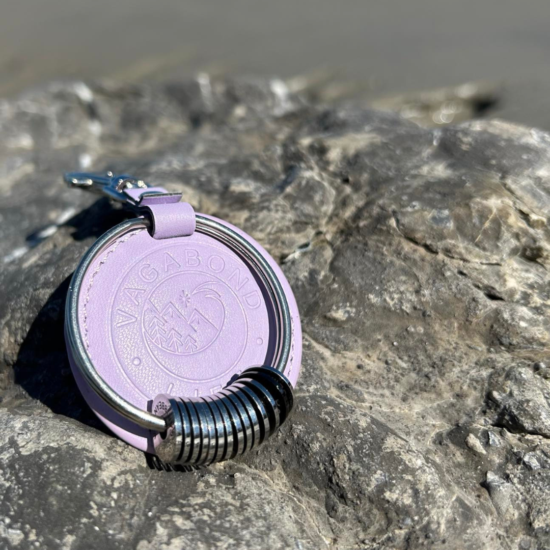 NEW - Purple Vegan Keychain