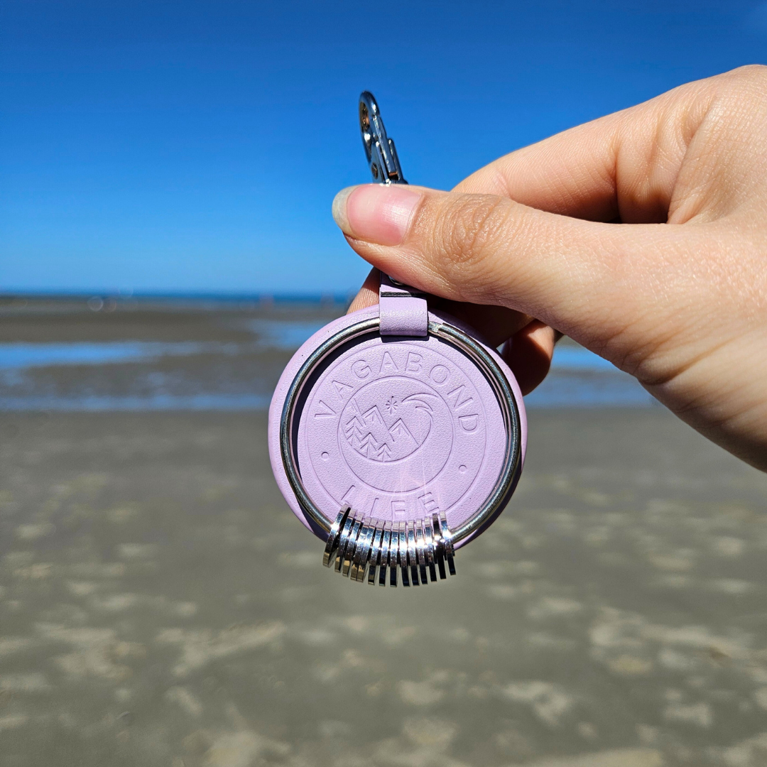 NEW - Purple Vegan Keychain