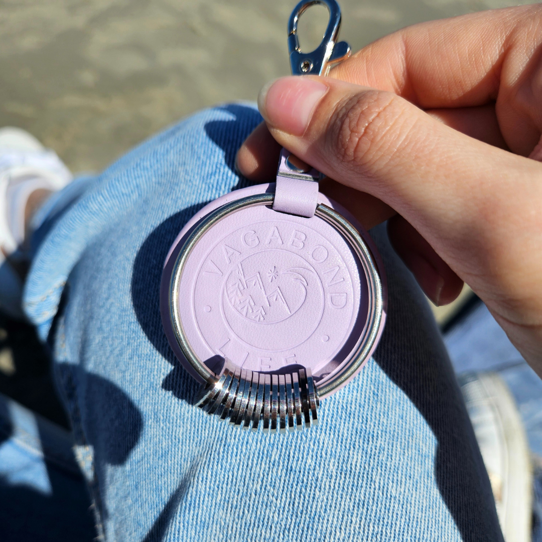 NEW - Purple Vegan Keychain