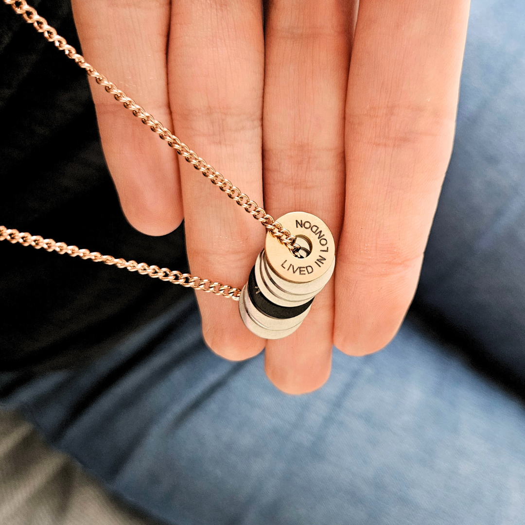 Twisted Rose Gold Necklace