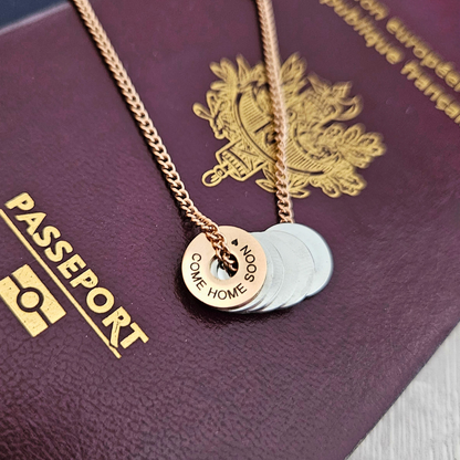 Twisted Rose Gold Necklace
